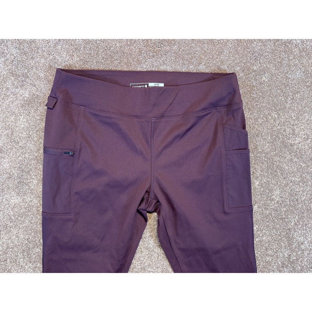 Carhartt BN3609W Women's XL Fitted Work Utility Cargo Leggings - Picture 8 of 13